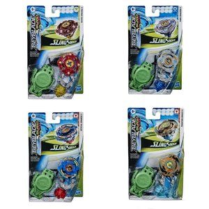 Beyblade Burst Rise SlingShock Bundle of 4